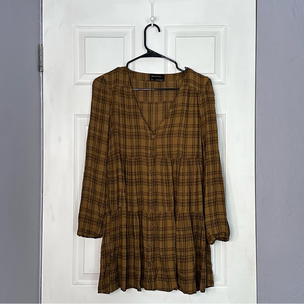 - [ ] Plaid Urban Flowy Long Sleeve Dress